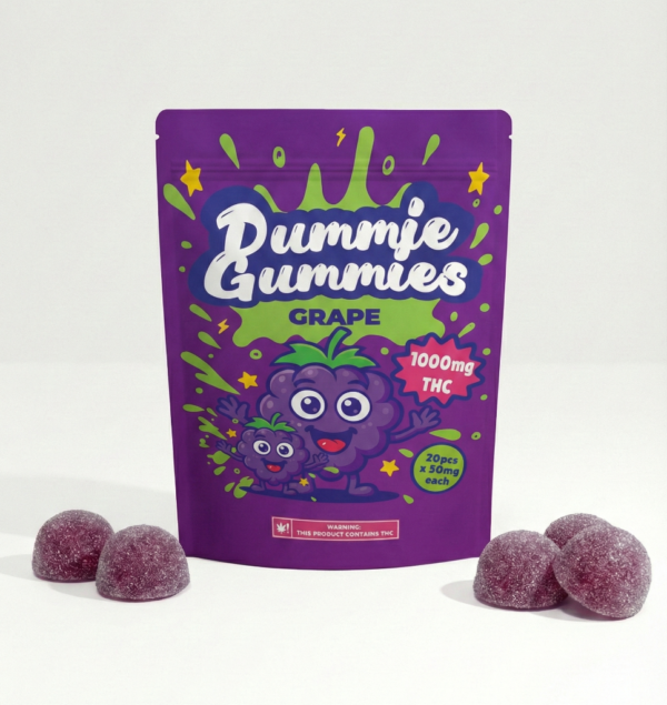 Dummie Gummies – Grapes (1000mg)