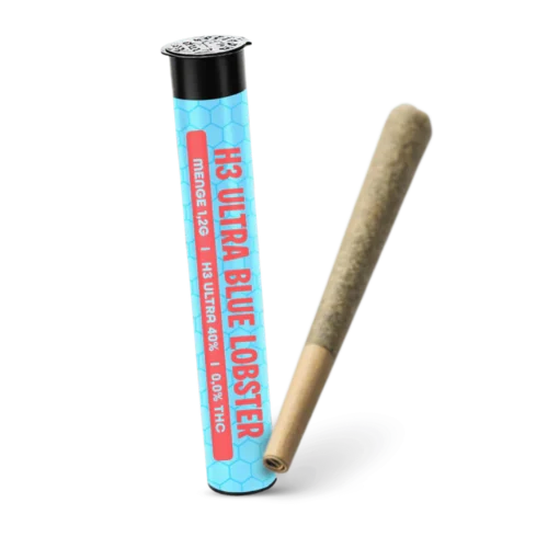 h3-ultra-preroll-joint-blue-lobster.webp Blue Lobster Preroll - H3 Ultra