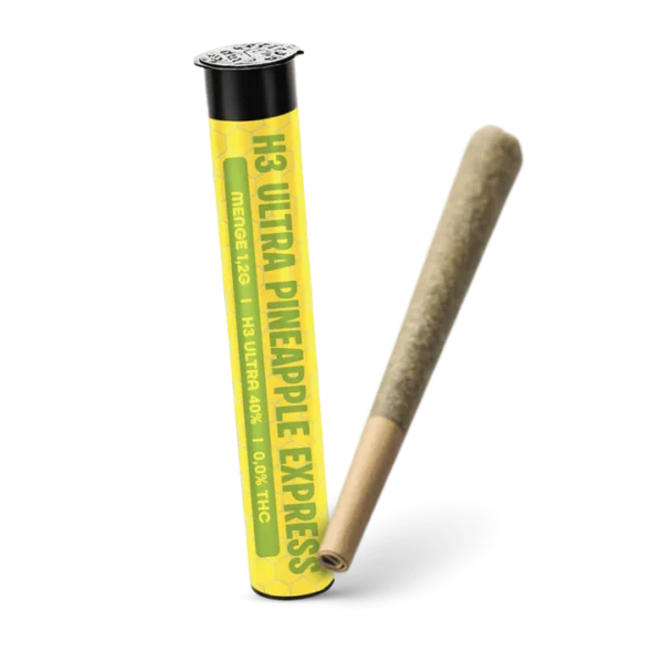 h3-ultra-preroll-joint-pineapple-express.webp Pineapple Express Preroll - H3 Ultra