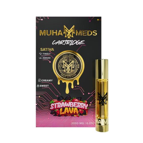 Strawberry Lava 510 Cart, Sativa, 2g