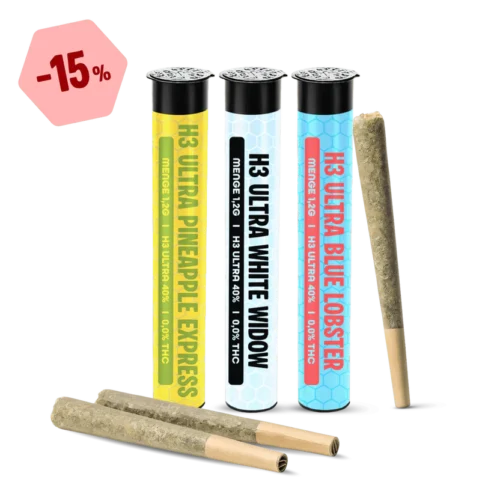 preroll-probierset-preroll-40-h3-ultra-joints-1003053.webp PreRoll Probierset Preroll - 40% H3 Ultra