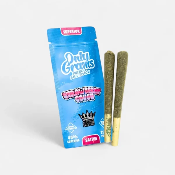 Superior Pre-Rolls 40% - Strawberry Cough 3g